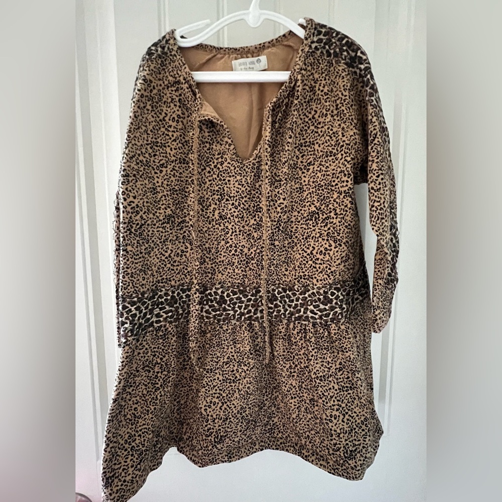 Forever Young Leopard tunic dress size 6y